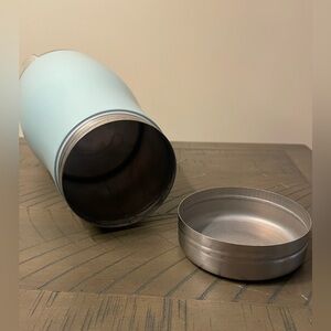 Diversion Safe - Teal Coffee Tumbler with Stash Spot Built In.
